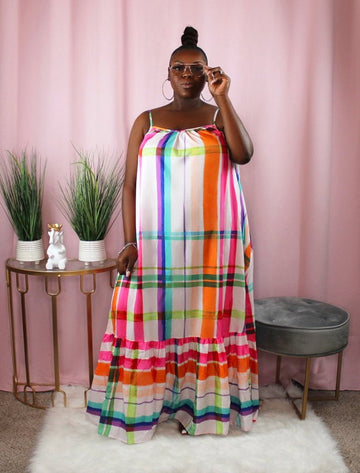 Plaid Girl Maxi